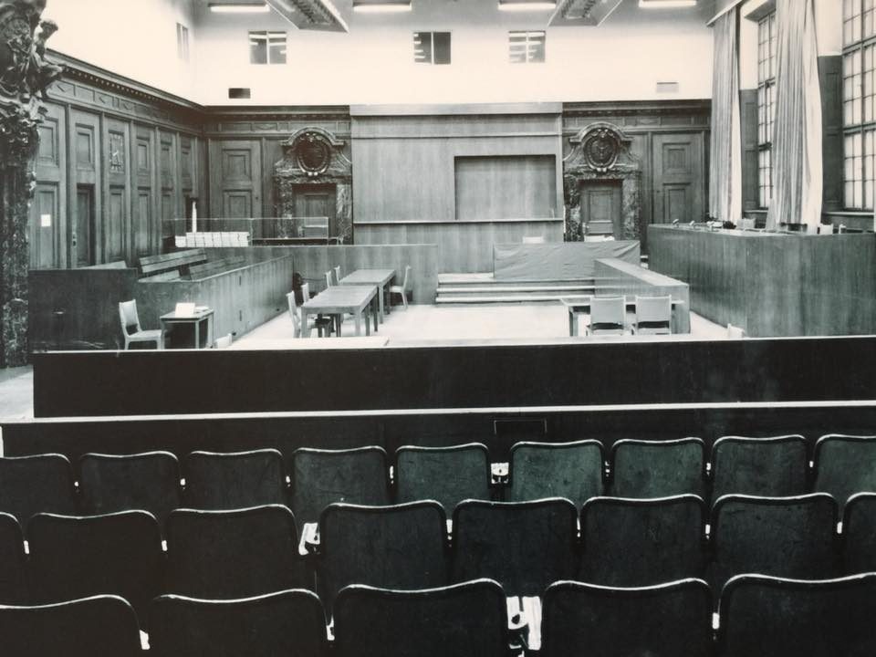 Doctors' trial courtroom, Nuremberg (by Adrian Thomas) - 05.jpg